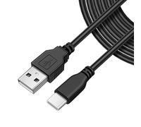 Limtula Cable de alimentación en ángulo USB a Tipo C extralargo de 3, 5 m Conector Opcional para Dispositivos electrónicos y automotrices Cable de alimentación USB a Tipo C