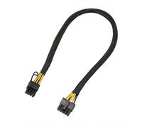 Limtula Cable de alimentación Flexible de 10 Pines a Doble 6 + 2 Pines para Tarjeta gráfica, Cable Adaptador de Corriente PCIe Macho de 10 Pines a 6 + 2 Pines, Suministro de Tarjeta Visual