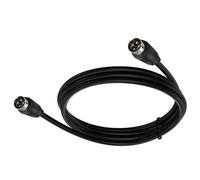 Limtula Cable de extensión de enchufe DIN macho a macho de 4 pines Cable de conectores DIN de 4 pines para DVR y conectores de sonido Sonido