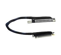 Limtula Cable de extensión de GPU PCIe 5.0 X16 optimizado Protecciones trenzadas de salida izquierda de 270 grados Cable de ancho de banda bidireccional 64GT / s Cable de extensión de gráficos