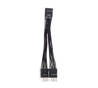 Limtula Cable de extensión USB de 9 pines, 1 a 2 macho Y, Cable de extensión divisor para ordenador, placa base, bricolaje
