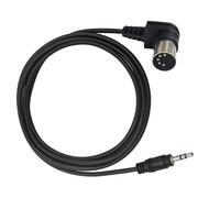 Limtula Cable DIN Macho de 3, 5 mm a 5 Pines Cable estéreo DIN Macho de 5 Pines a 3, 5 mm para Auriculares Accesorios para Tarjetas de Sonido Mezclador Profesional