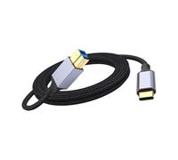Limtula Cable USB B a Tipo C Trenzado de Nailon Uso en Oficina para impresoras Estaciones de Acoplamiento Escáneres Discos Duros externos Línea de Datos Cable USB Tipo C a B