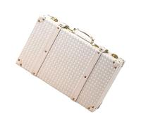 Limtula Caja De Almacenamiento Maleta Decorativa Inspiración Europea Con Caja Madera Hecha A Mano Para Dormitorio Sala Estar Baúl Almacenamiento Retro Pequeño Gran Tamaño