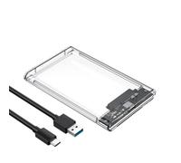 Limtula Caja de Carcasa móvil USB3.0 / USB 3, 1, Discos Duros mecánicos de 2, 5 Pulgadas y 5Gbps, Carcasa de Unidades de Estado sólido, Carcasa a Prueba de Golpes