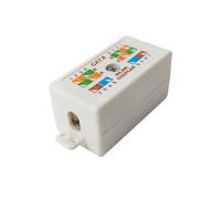 Limtula Caja de Conexiones Ethernet CAT6 Profesional de Repuesto para conexión Segura, acoplador, conexión rápida de Cable Ethernet, Adaptador de Red
