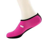 Limtula Calcetines de Snorkel Tela de Secado rápido Protección de Coral Exploración de Playa Diseño Antideslizante Zapato para Agua Calcetines de Buceo de Neopreno de Secado rápido, Red XXXL