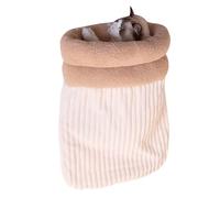 Limtula Cama para gatos para clima frío, forro de terciopelo grueso, saco de dormir para gatos que descansan acurrucándose en interiores, sacos de descanso para mascotas, bolsa para mascotas