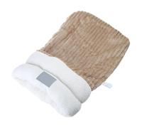 Limtula Cama para gatos para clima frío, forro de terciopelo grueso, saco de dormir para gatos que descansan acurrucándose en interiores, sacos de descanso para mascotas, bolsa para mascotas