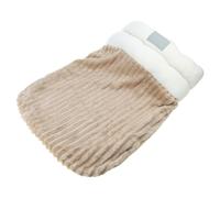 Limtula Cama para gatos para clima frío, forro de terciopelo grueso, saco de dormir para gatos que descansan acurrucándose en interiores, sacos de descanso para mascotas, bolsa para mascotas
