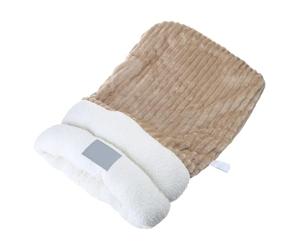 Limtula Cama para gatos para clima frío, forro de terciopelo grueso, saco de dormir para gatos que descansan acurrucándose en interiores, sacos de descanso para mascotas, bolsa para mascotas