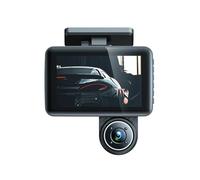 Limtula Cámara Automóvil Multicanal 1080p DashCam Interior/Redicción Trasera para Registro Bucle Seguridad del Vehículo Instalación Fácil DashCam