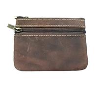 Limtula Cartera de Bolsillo Resistente de de, Dark Brown | Cartera fina adicional de piel de caballo salvaje, complemento de transporte diario inmune agua para diseños de