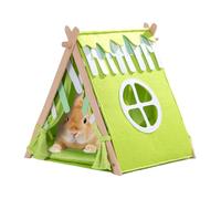 Limtula Chinchillas - Tienda de campaña para hámsteres, refugio de animales pequeños, casas de juegos para mascotas, escondites de forro polar para erizos y hámsters sirios, cómoda cama para mascotas