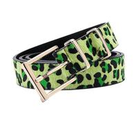 Limtula Cinturón Hebilla Caliente Estampado de Leopardos Cadena Cinturón de Traje para Envolver Vestido Cintura para Traje Falda Jeans Joyería Estampado de Leopardos Hombres