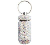 Limtula Colgante de almacenamiento de información médica de Accesorio de joyería de aleación resistente Collar con forma de pilling para hombres y mujeres Colgante de caja de pilling