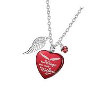 Limtula Colgante de corazón de Amor, Collar conmemorativo para Mascotas, Cenizas, Pieles, portacontenedores, medallones de Acero Inoxidable, joyería de urna para pérdida de Mascotas, Collar de urna