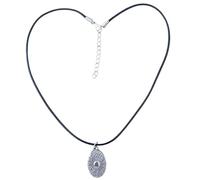 Limtula Collar ajustable con colgante de tarjeta de tarot de acero inoxidable con diseños de rayos de sol para personas elegantes y asistentes a la fiesta