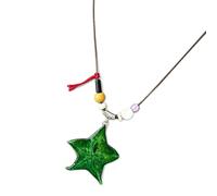 Limtula Collar con colgante de frutas, joyería larga de cordón con cuentas y acento colgante colorido para uso diario y trajes de viaje