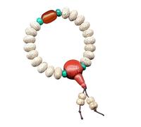 Limtula Cómoda cadena de muñeca Bodhi hecha a mano para yoga y varios eventos con lunas de estrellas, One Size, como se describe