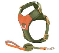 Limtula Cómodo Arnés De Perro para Perros Pequeños Sin Tirantes con Accesorios con Correa Chaleco Cachorros Arnés