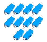 Limtula Compatibilidad universal de fibra óptica hembra a hembra adaptadores para aplicaciones monomodo y multimodo, adaptadores ópticos
