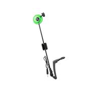 Limtula Componente de osciladores de Alarma iluminados para picaduras de Pesca de Carpa con Clip de caña, Brazo de Alerta Visual para largas sesiones de Espera Receptor de señales de oscilación