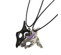 Limtula Con colgante de cazador eterno de la amistad, cadena de joyería significativa, rompecabezas para parejas, colgante de rompecabezas, 2 uds