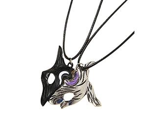 Limtula Con colgante de cazador eterno de la amistad, cadena de joyería significativa, rompecabezas para parejas, colgante de rompecabezas, 2 uds