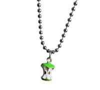 Limtula Con dijes de frutas, cadena de cuentas inspirada, joyería llamativa de aleación liviana para salidas, sesiones de fotos, emparejamiento de guardarropa en retro Collar con dijes de frutas