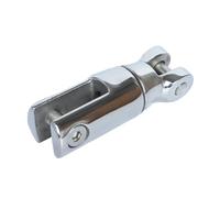 Limtula Conector de Cadena con Junta giratoria, Hardware de Barco de Acero Inoxidable 316 para configuración de conexión y Uso Marino Conector Giratorio de Cadena de Barco Hardware de Pesca de Amarre