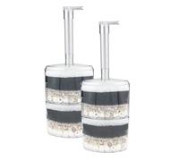 Limtula Conjunto De 2 Biofilter Filtro Acuario para Agua Dulce Y Agua Salada Cartucho Algodón Algodón Filtro Acuario Oxigenante