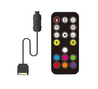 Limtula Controlador ARGB, Cable Adaptador de luz de 5V y 3 Pines para CPU de Escritorio, Ventilador de refrigeración, radiador, Tiras LED, Controlador de luz, monitoreo, Ventilador ARGB