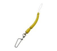 Limtula Cordón De Choque De Pesca Resistente Óxido con Clip Giratorio Y Tubo De Amortiguadores De Acero Inoxidable para Pesca Submarina
