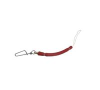 Limtula Cordón De Choque De Pesca Resistente Óxido con Clip Giratorio Y Tubo De Amortiguadores De Acero Inoxidable para Pesca Submarina