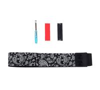 Limtula Correa Ergonómica para Teclados con Diseños Ergonómicos y Tornillos Removibles Correa Fire68 para Accesorio de Instalación Rápida Correas para Teclados Personalizadas, Black Cashew Flowers