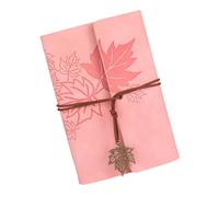 Limtula Cuaderno de de PU con 75 hojas Cuaderno de diario con 6 anillas Cubiertas de carpeta de para escribir un diario Blocs de notas para reuniones de negocios