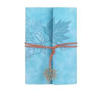 Limtula Cuaderno de de PU con 75 hojas Cuaderno de diario con 6 anillas Cubiertas de carpeta de para escribir un diario Blocs de notas para reuniones de negocios