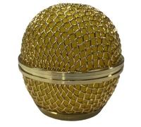 Limtula Cubierta de Cabeza de micrófono Accesorios de micrófono, Gold