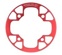 Limtula Cubiertas Protectoras para de Bicicleta de montaña, Placa de protección para de Bicicleta, Protector de de Bicicleta de aleación de Aluminio, Duradero, Red 36 38T