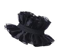 Limtula Cuello Con Volantes Para Mujer Cuello De Encaje Falso Desmontable Cuello De Jabot Colonial Para Disfraz De Evento Temático De Halloween Encaje Victoriano