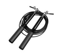 Limtula Cuerda de saltar telescópica con mango de aleación de aluminio, giro de 360 grados, cuerda de saltar de velocidad rápida para entrenamiento y ejercicio
