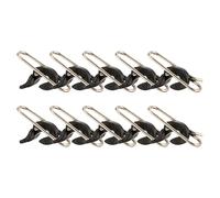 Limtula De 10 Clips de liberación de Pesca Distancia de Lanzamiento Mejorada y construcción de Gancho simplificación cebos de Pesca de Carpa Clip Impactos cebos