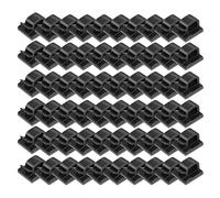 Limtula De 60 Clips para Cables con Fuerte Gestión de Cables Autoadhesivo Soporte para Cables de Organizador y Pegajoso Soportes para Clips de Alambre para Adhesivo de Escritorio para