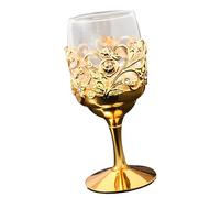Limtula De licor artística con detalle de hierro forjado para degustación de vinos y decoración del hogar, elegante de bebidas, de vino de de metal europeo