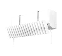 Limtula Deflector de Parabrisas de, Placa de guía de Aire de 85x20cm, soplado Directo para redirección en frío, Deflector de Control de habitación de bebé