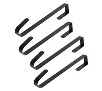 Limtula Delicado colgador de corona para colgar sobre la puerta, llamativo gancho de metal para colgar coronas, gancho estable para decorar el gancho