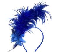 Limtula Diadema colorida de plumas para Halloween, cosplay, fiesta de vacaciones, tocado para mujeres y niñas, Halloween, carnaval, Pascua, baile de graduación