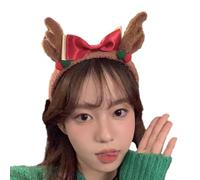 Limtula Diadema con forma de cuernos de reno para adultos, niños, spa, maquillaje, Navidad, tomar fotos, carnavales, fiestas