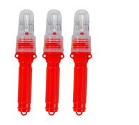 Limtula Dispositivo de luz Intermitente de posicionamiento, lámpara de señales Marinas, Red de Pesca, luz de Advertencia, lámpara de Pesca, Barcos Que ahorran Espacio, 3 uds